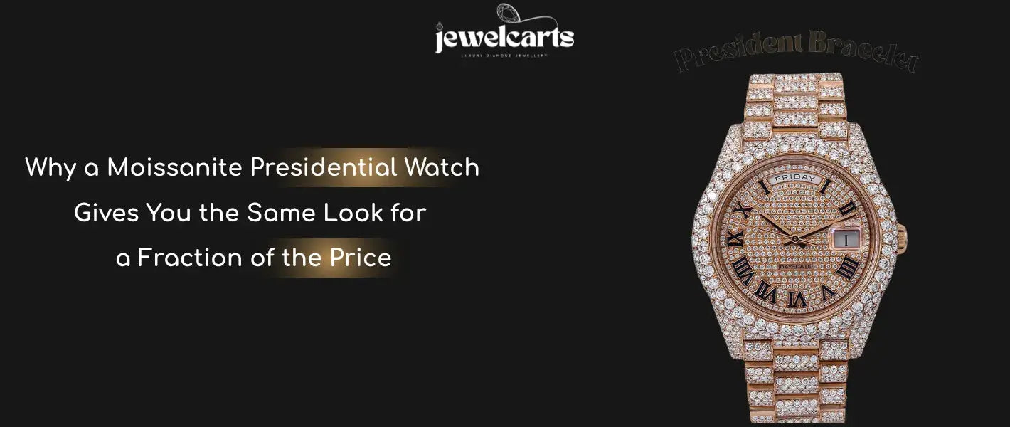 Why a Moissanite Presidential Watch Gives You the Same Look for a Fraction of the Price