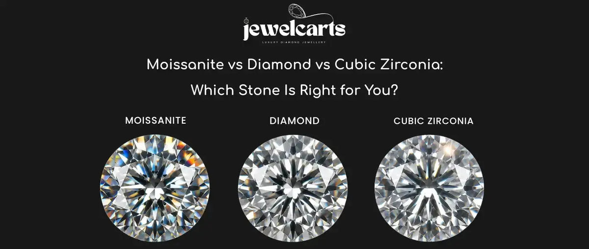 Moissanite vs Diamond vs Cubic Zirconia: Which Stone Is Right for You?