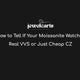 How to Tell If Your Moissanite Watch Is Real VVS or Just Cheap CZ