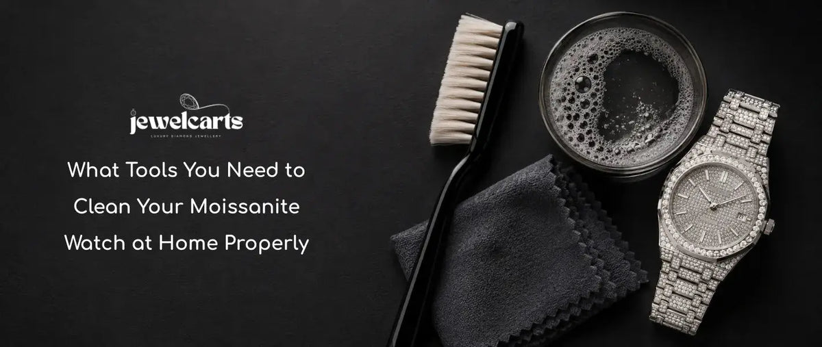 What Tools You Need to Clean Your Moissanite Watch at Home Properly