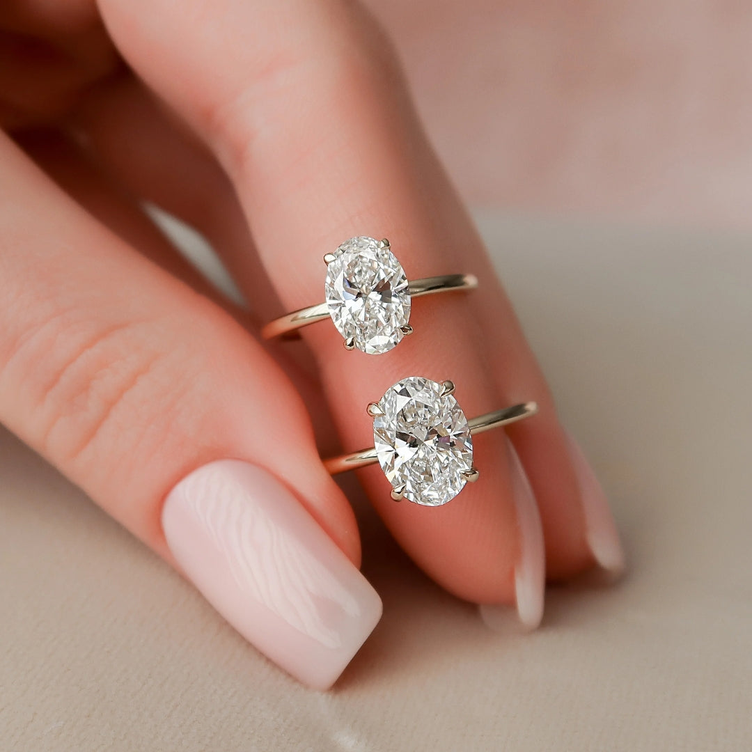 Why Oval-Cut Lab Diamonds are the ‘It’ Engagement Ring of the Year