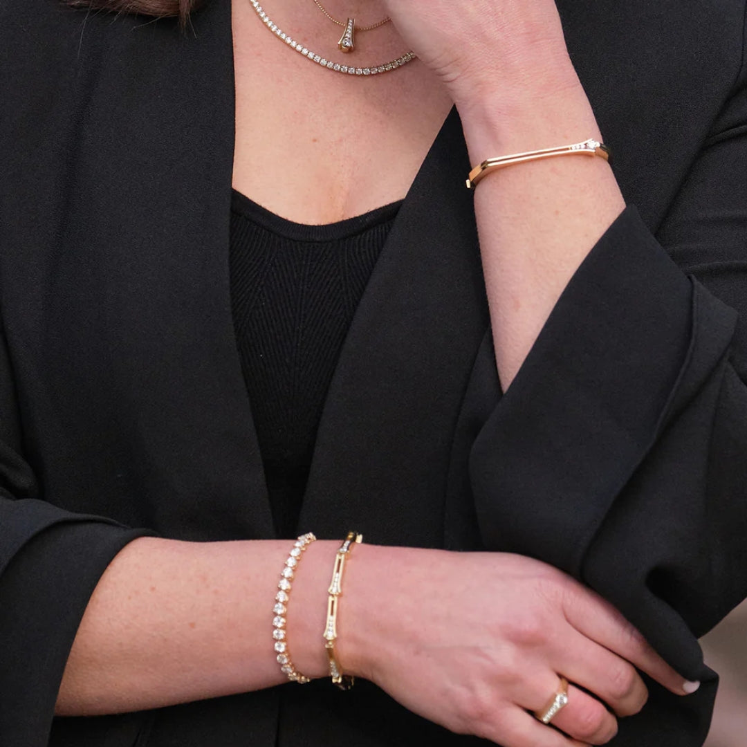 The Art of Layering: Mix and Match Diamond Necklaces and Bracelets