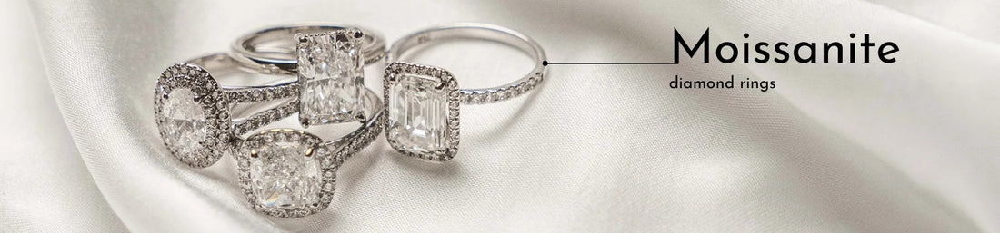 Moissanite Diamond Ring