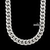 14MM 925 Sterling Silver Cuban Link Chain