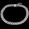 18mm Moissanite Pave Miami Cuban Chain in 14K Gold