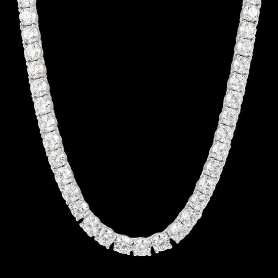 5MM Moissanite Tennis Chain and Bracelet Set