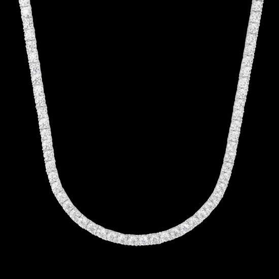 3MM Moissanite Tennis Chain and Bracelet Set