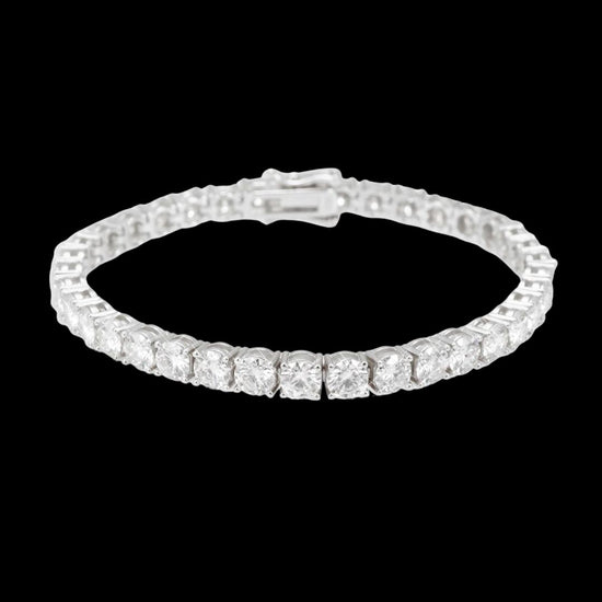 5MM Moissanite Tennis Chain and Bracelet Set