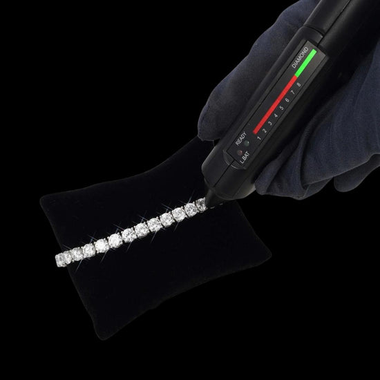 5MM Moissanite Tennis Chain and Bracelet Set