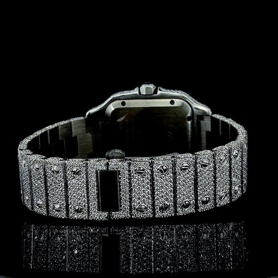 Cartier Moissanite Watch Caseback View