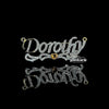Dorothy Iced Script Moissanite Pendant in 925 Sterling Silver