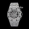 Iced Out AP Moissanite Watch
