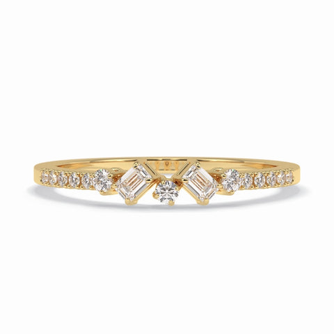 Moissanite 1.91 CT Round Cut Diamond Best Selling Band