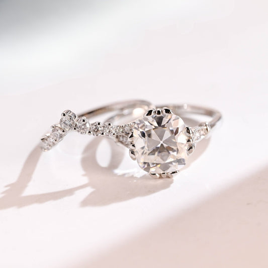 Exobitance Cushion Cut Diamond Handmade Ring