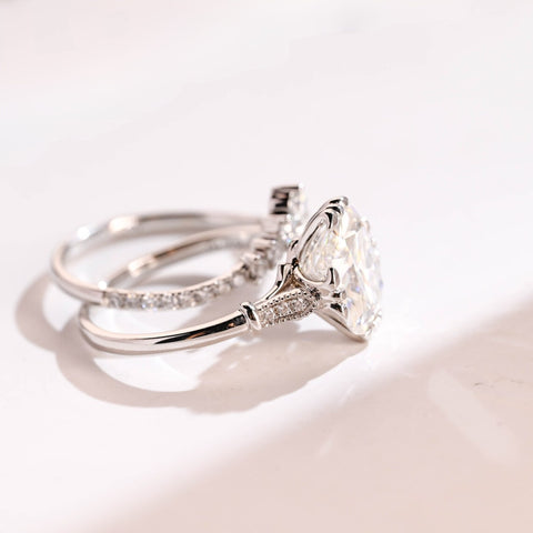 Exobitance Cushion Cut Diamond Handmade Ring