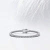 Moissanite 7.87 CT Round Diamond Minimalist Bracelet