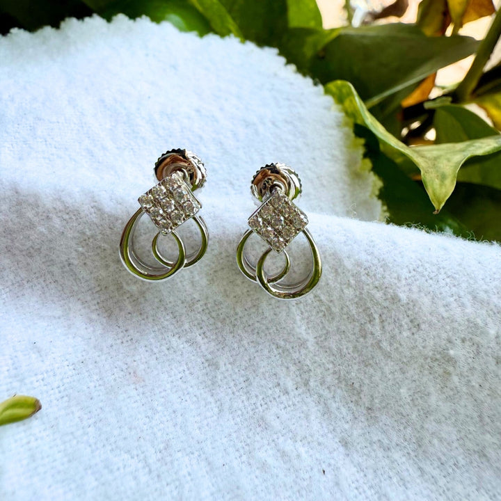 Glorious Moissanite Diamond Fashion Earrings