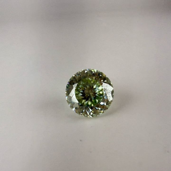 Moissanite 1.00 CT Green Portuguese Loose Diamond