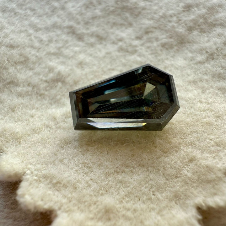 Moissanite 4.54 CT Coffin Loose Diamond