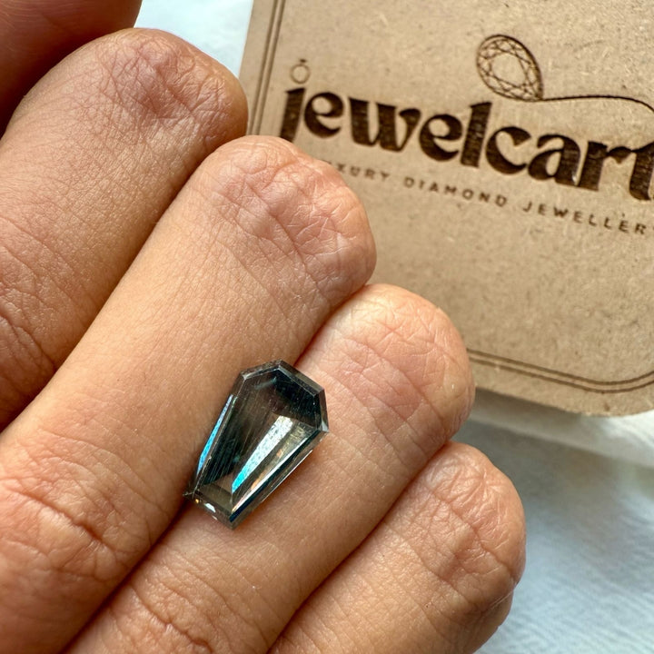 Moissanite 4.54 CT Coffin Loose Diamond