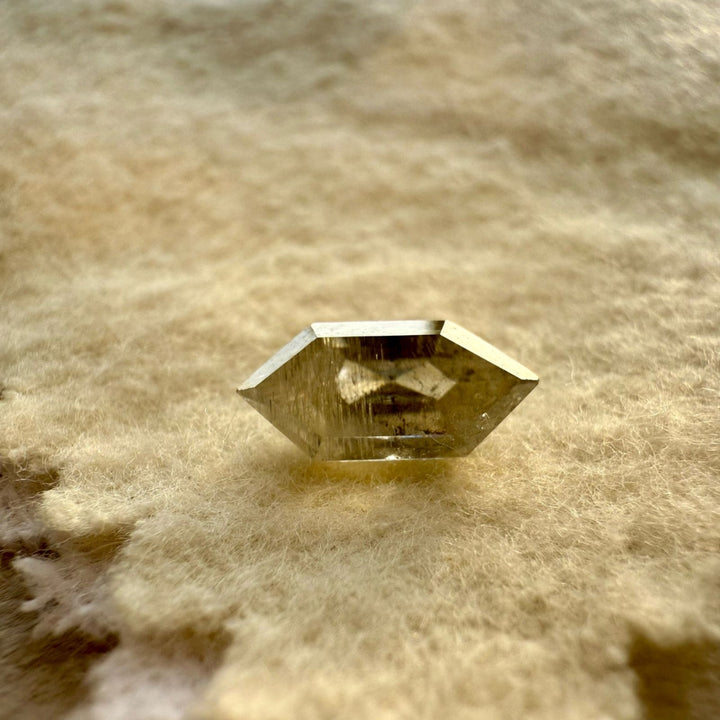Moissanite 2.91 CT Hexagon Loose Diamond