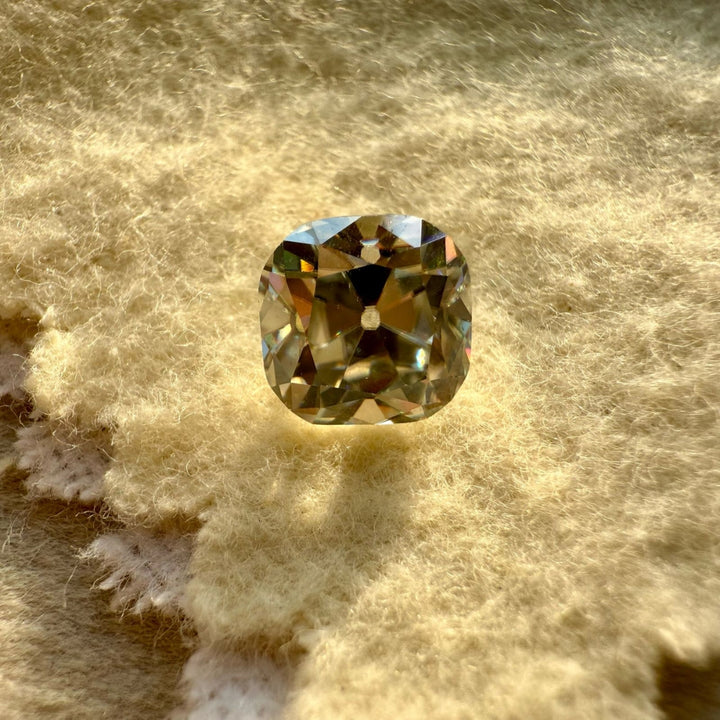 Moissanite 2.59 CT Cushion Loose Diamond