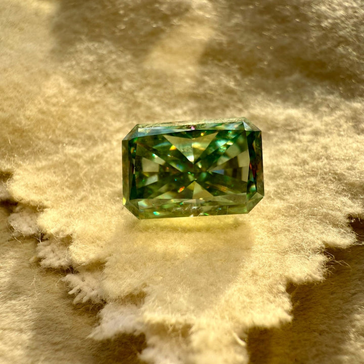 Moissanite 5.78 CT Radiant Loose Diamond