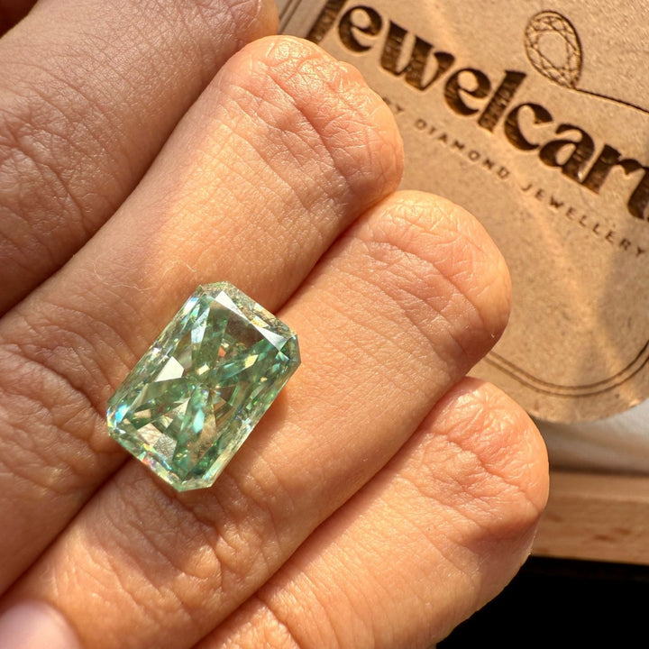 Moissanite 5.78 CT Radiant Loose Diamond