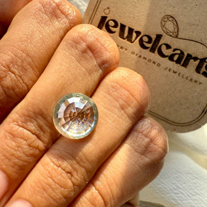 Moissanite 3.61 CT Round Loose Diamond