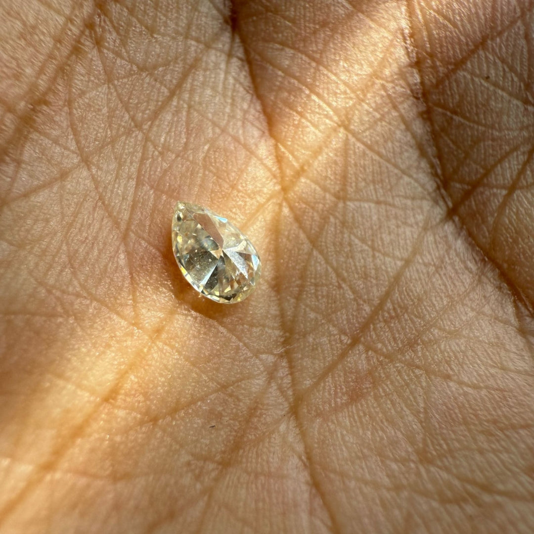 Moissanite 0.82 CT Pear Loose Diamond