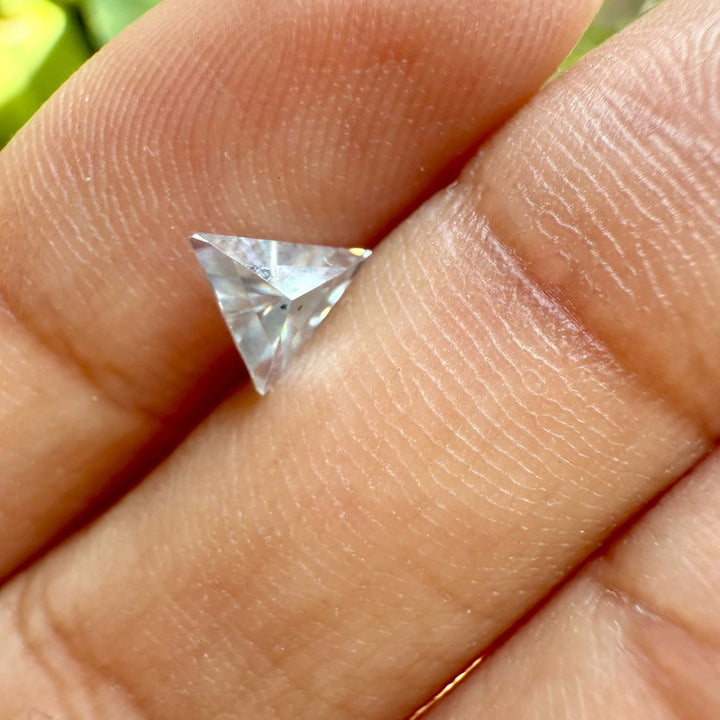 Moissanite 1.00 CT Triangle Loose Diamond
