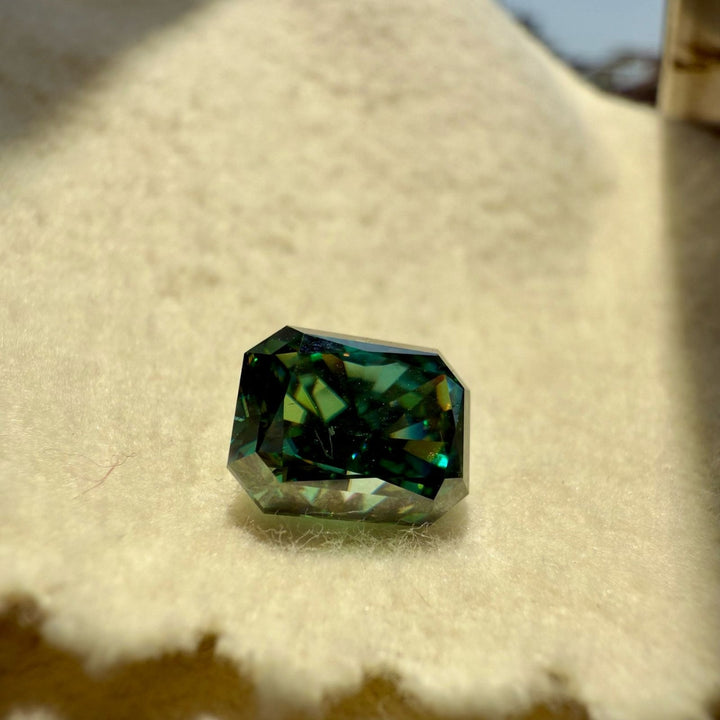 Moissanite 4.33 CT Radiant Loose Diamond