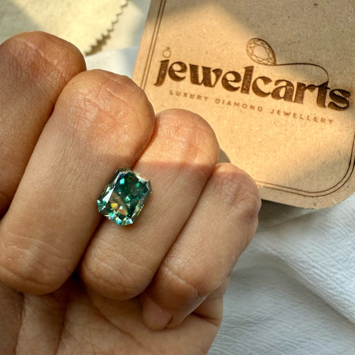 Moissanite 4.33 CT Radiant Loose Diamond
