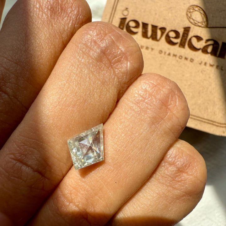 Moissanite 2.85 CT Kite Loose Diamond