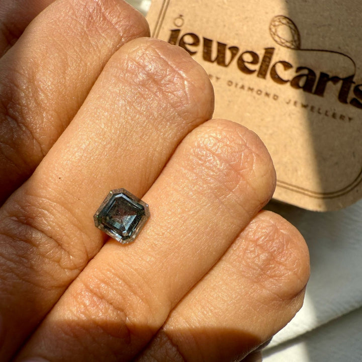 Moissanite 1.05 CT Asscher Loose Diamond