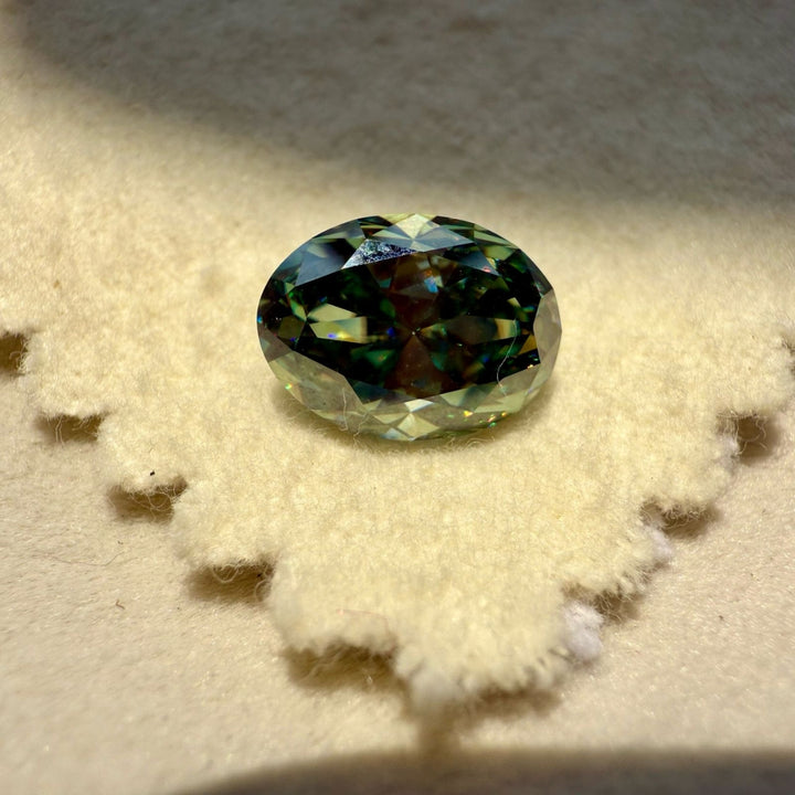 Moissanite 2.81 CT Oval Loose Diamond