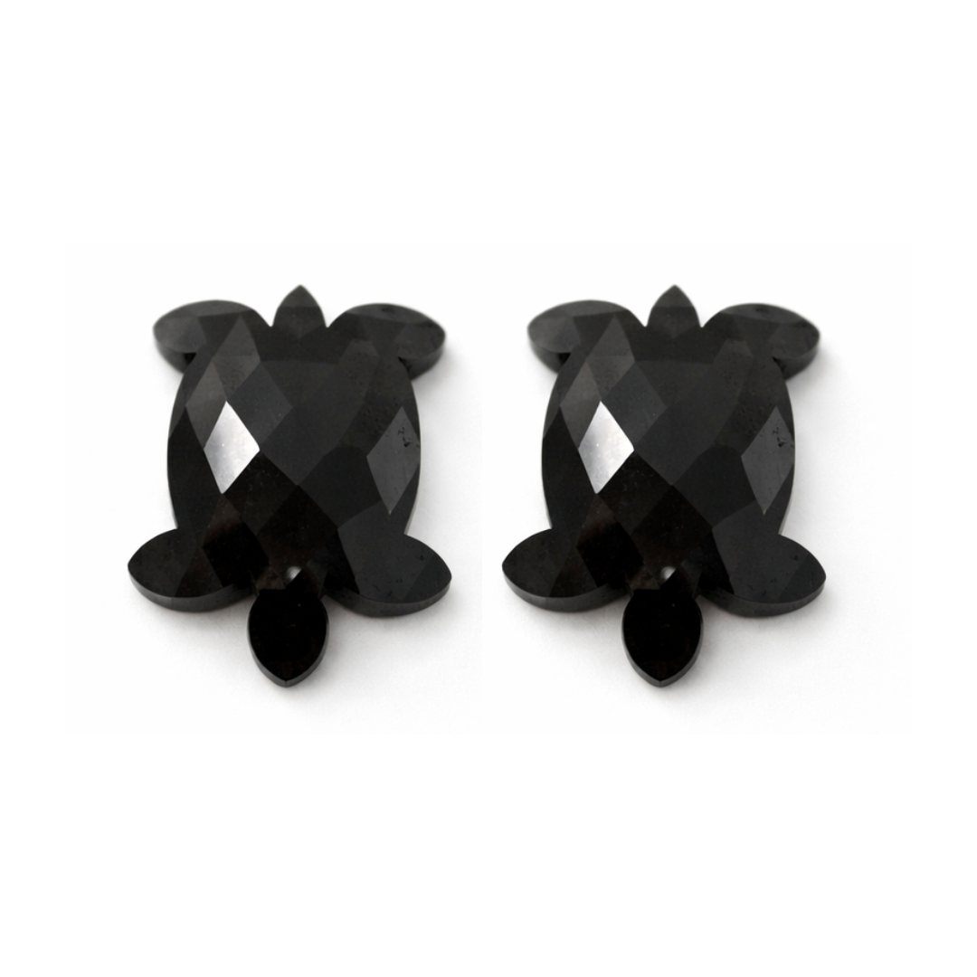 Turtle Shape Moissanite Loose Diamond Fancy Animal Cut