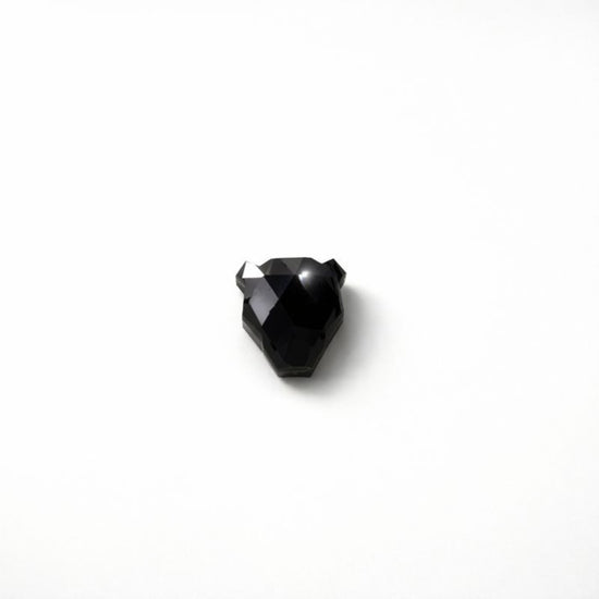 Bold Fancy Cut Lion Cut Black Moissanite Loose Stone