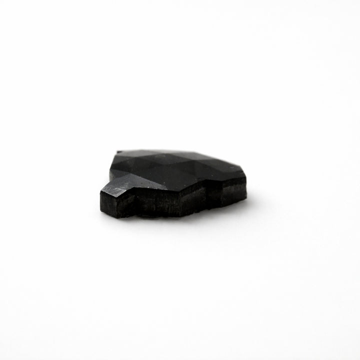 Bold Fancy Cut Lion Cut Black Moissanite Loose Stone