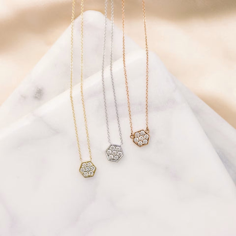 Suitable Round Cut Diamond Necklace