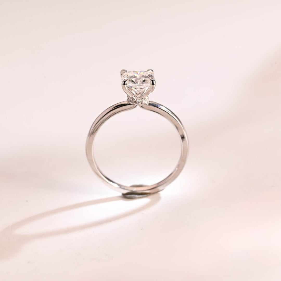 Radicincy Round Cut Diamond Handmade Ring