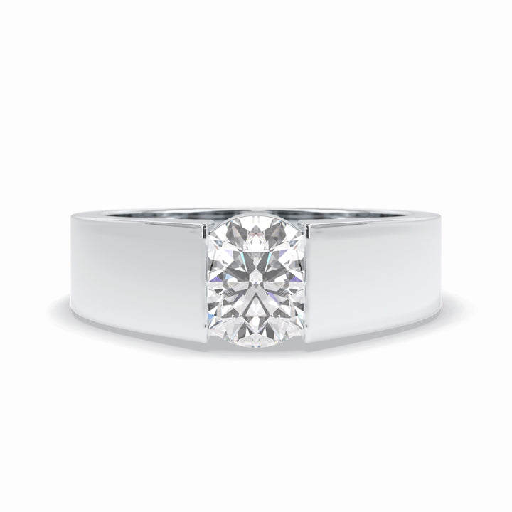 Lab Grown 1.16 CT Round Cut Diamond Boho & Hippie Anniversary Ring