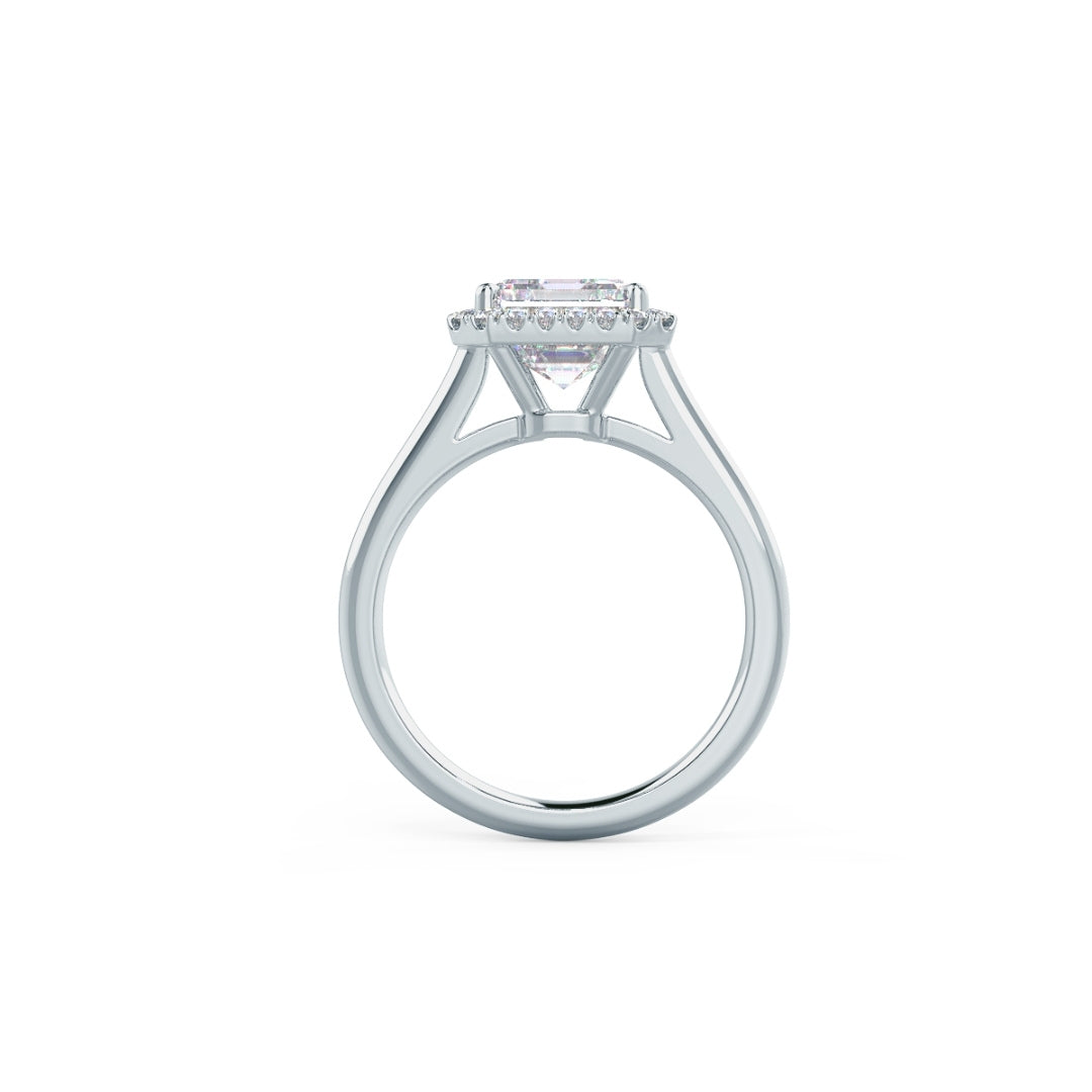 Lab Grown 1.77 CT Asscher Cut Diamond Mid-Century Anniversary Ring