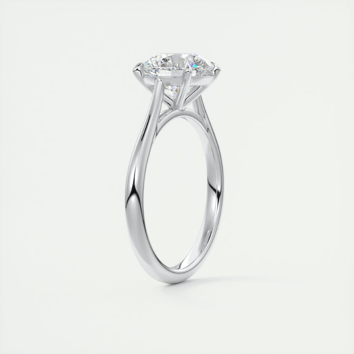 Lab Grown 1.52 CT Round Cut Diamond Celtic Anniversary Ring