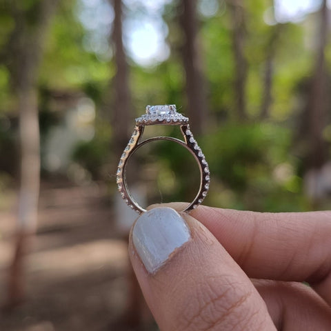 Beautiful Pear Cut Diamond Anniversary Ring