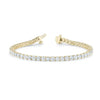 Lab Grown 10.11 CT Round Diamond Art Nouveau Bracelet