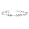 3.34 CT Round Brilliant Cut Lab Grown Art Deco Bracelet