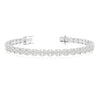 Round Lab Grown Diamond 4.80 CT Tennis Bracelet For Women