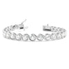 Lab Grown 6.00 CT Round Diamond Art Deco Bracelet