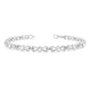 Shine Bright with 3.38 CT Round Cut Lab Grown Diamond Bracelet